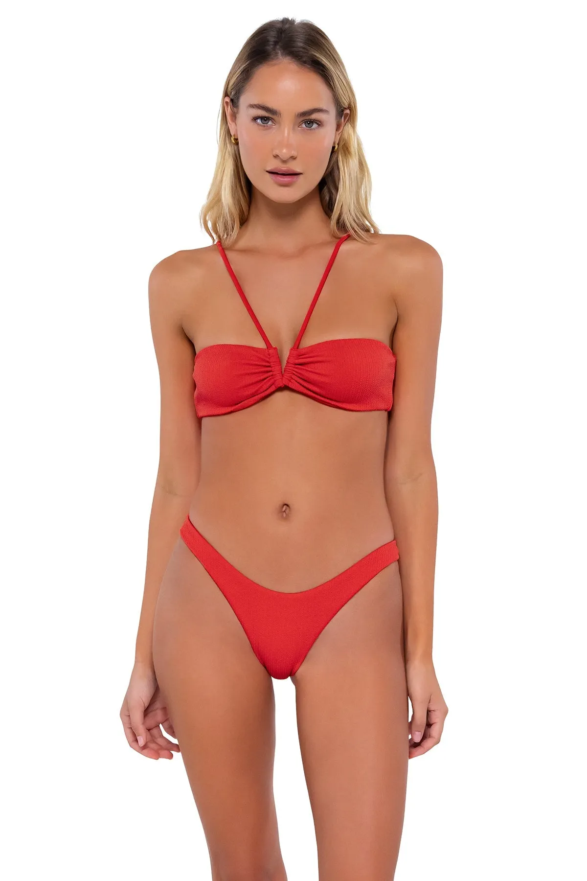 B Swim Camellia Twist Rib Maddie Bottom