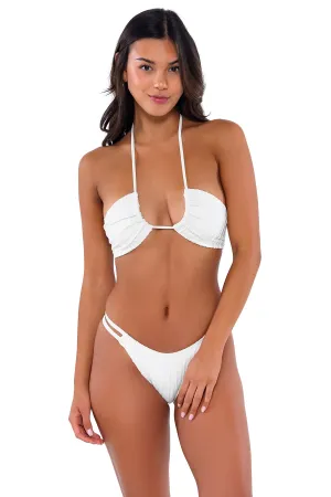 B Swim Sea Salt Eyelet Sasha Top