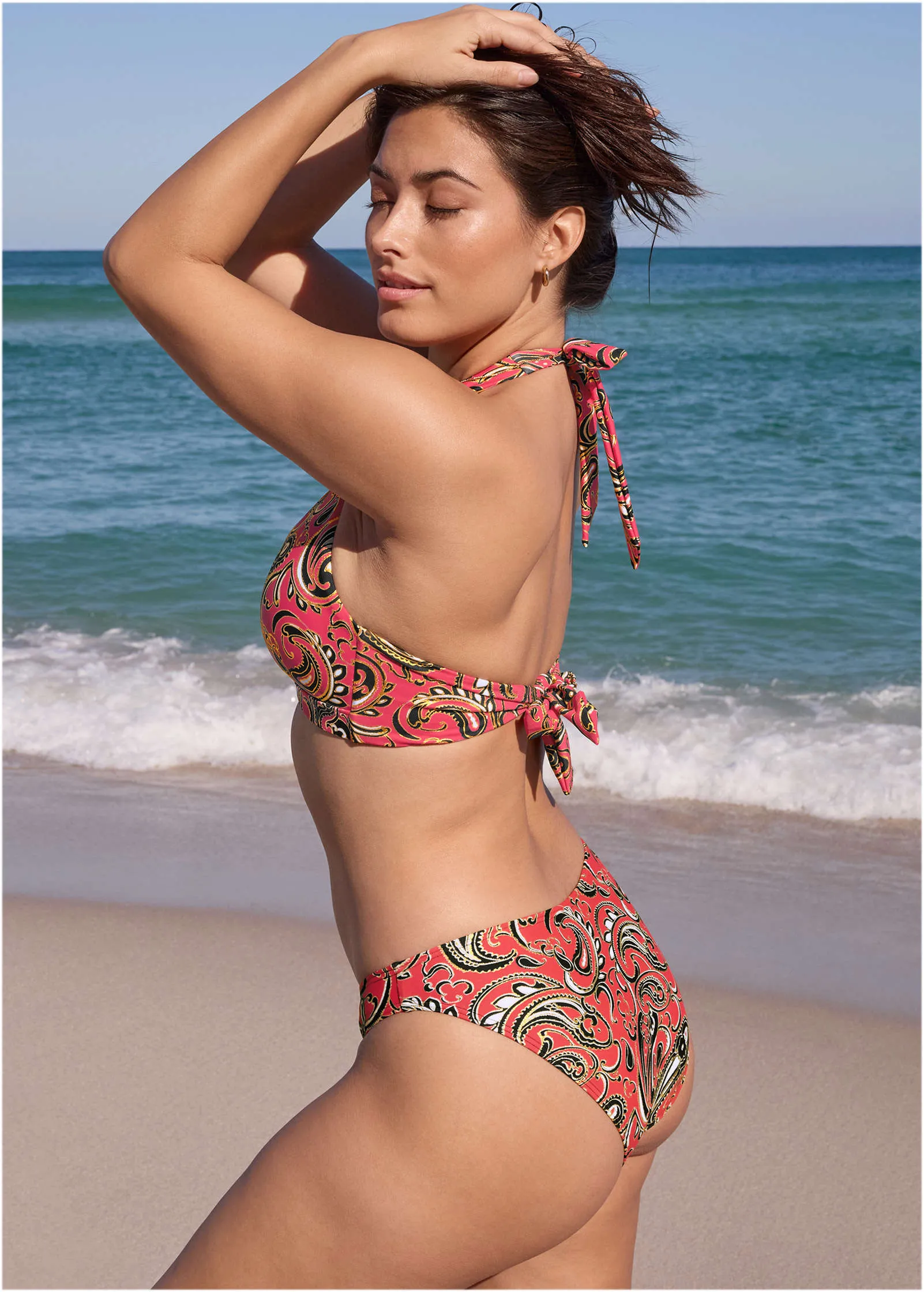 Bali Classic Scoop Front Bottom - Splendid Paisley