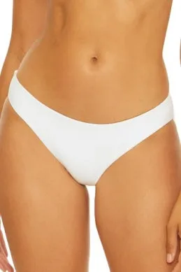 Becca Color Code White Adela Ruched Hipster Bottom