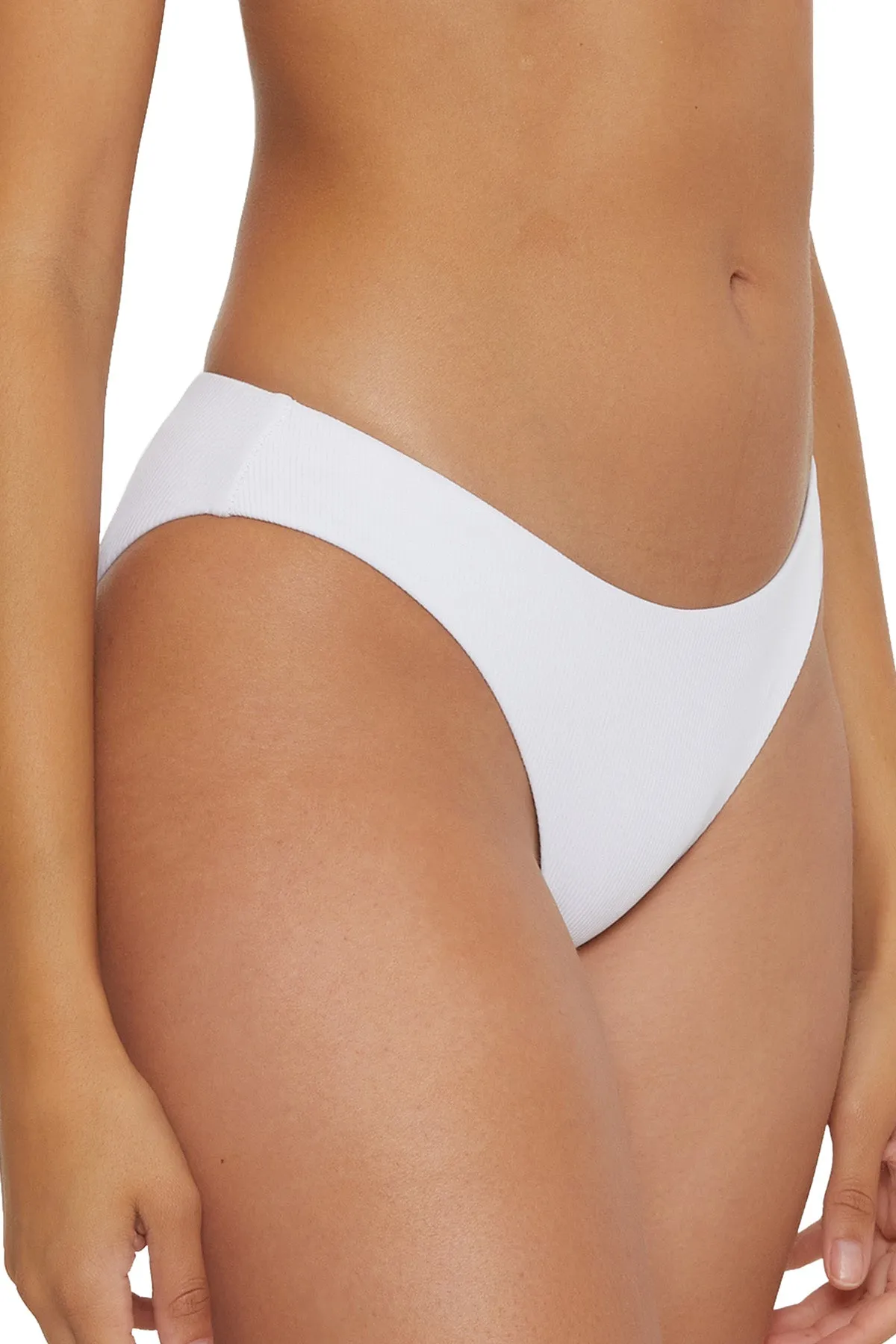 Becca Modern Edge White Tab Side Hipster Bottom