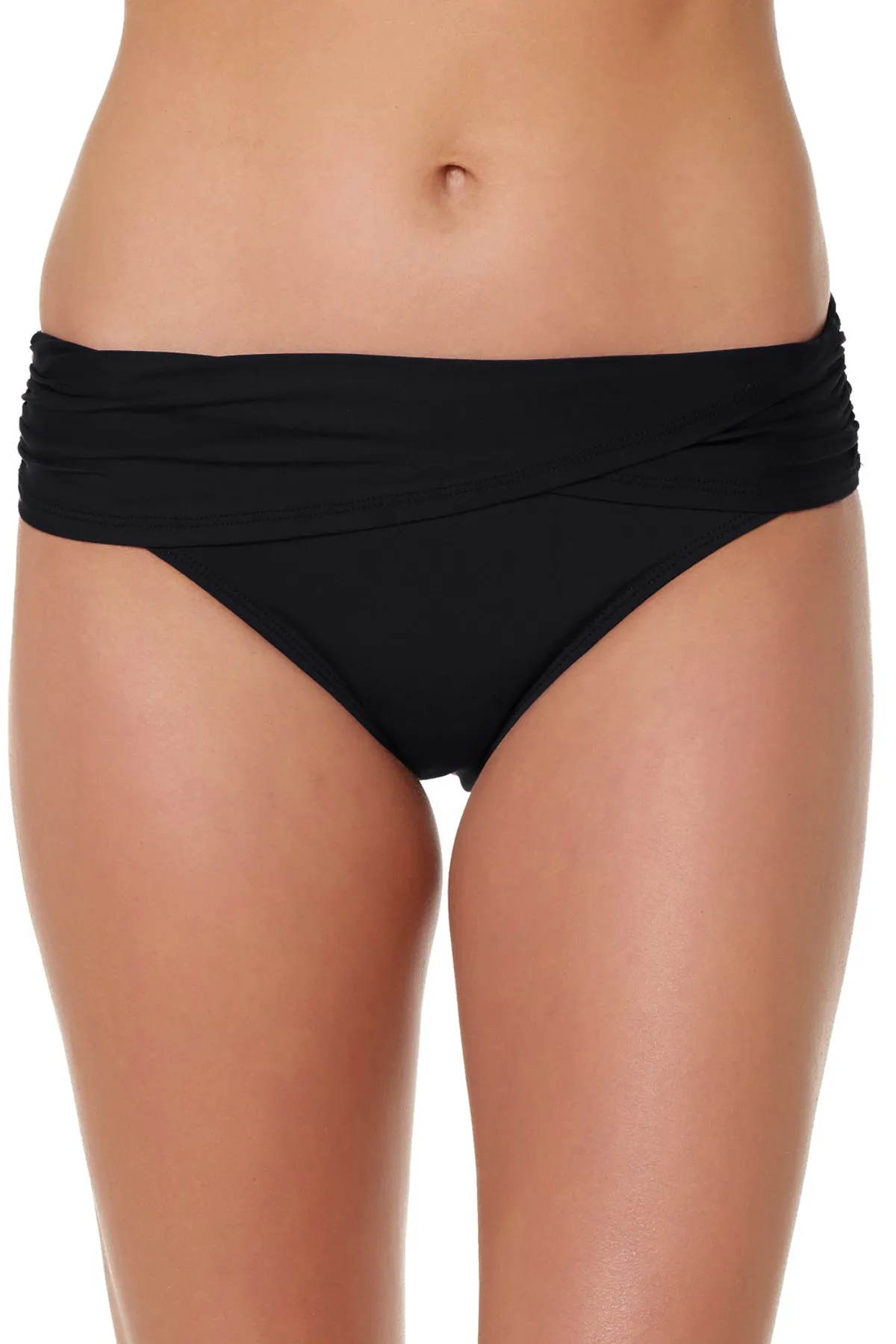 Bleu Rod Beattie Kore Black Sarong Hipster Bottom