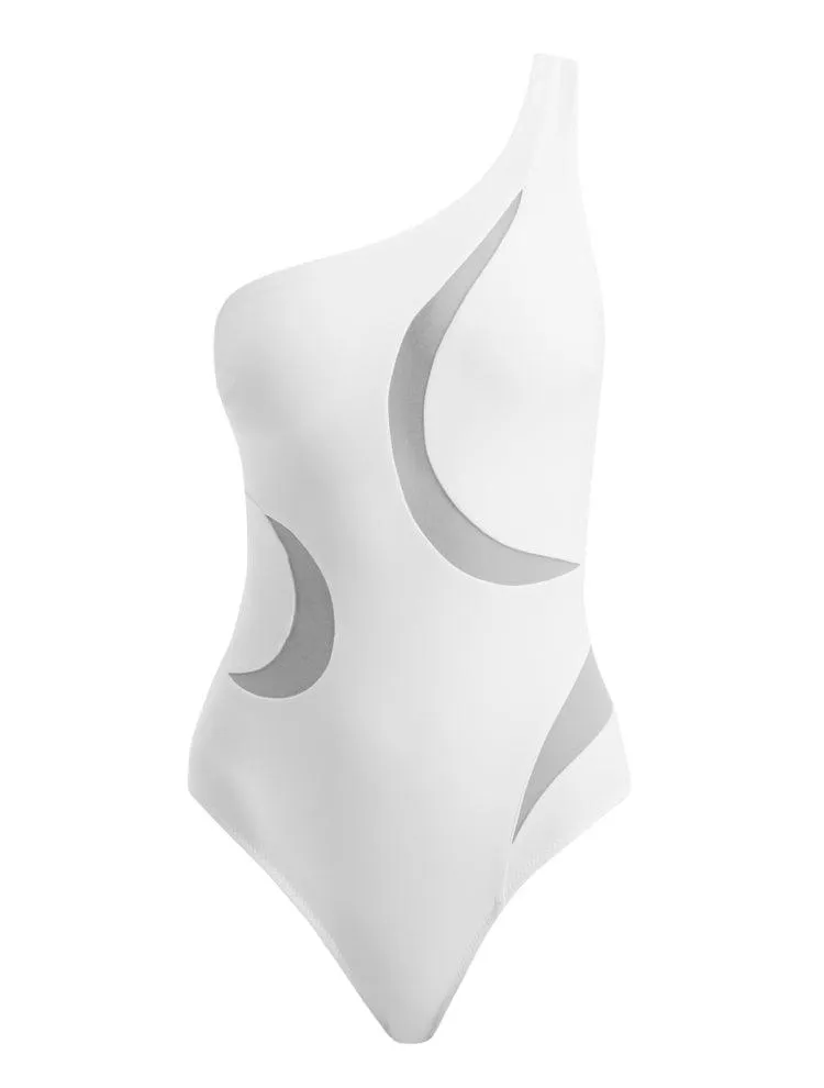 Delta White Swimsuit