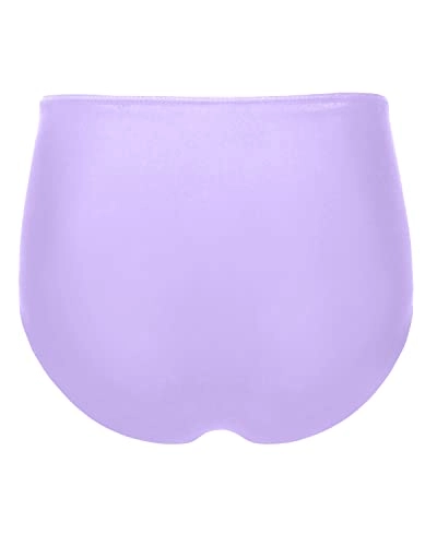 High Waisted Swim Shorts with Retro Ruching and Tankini Briefs for Women