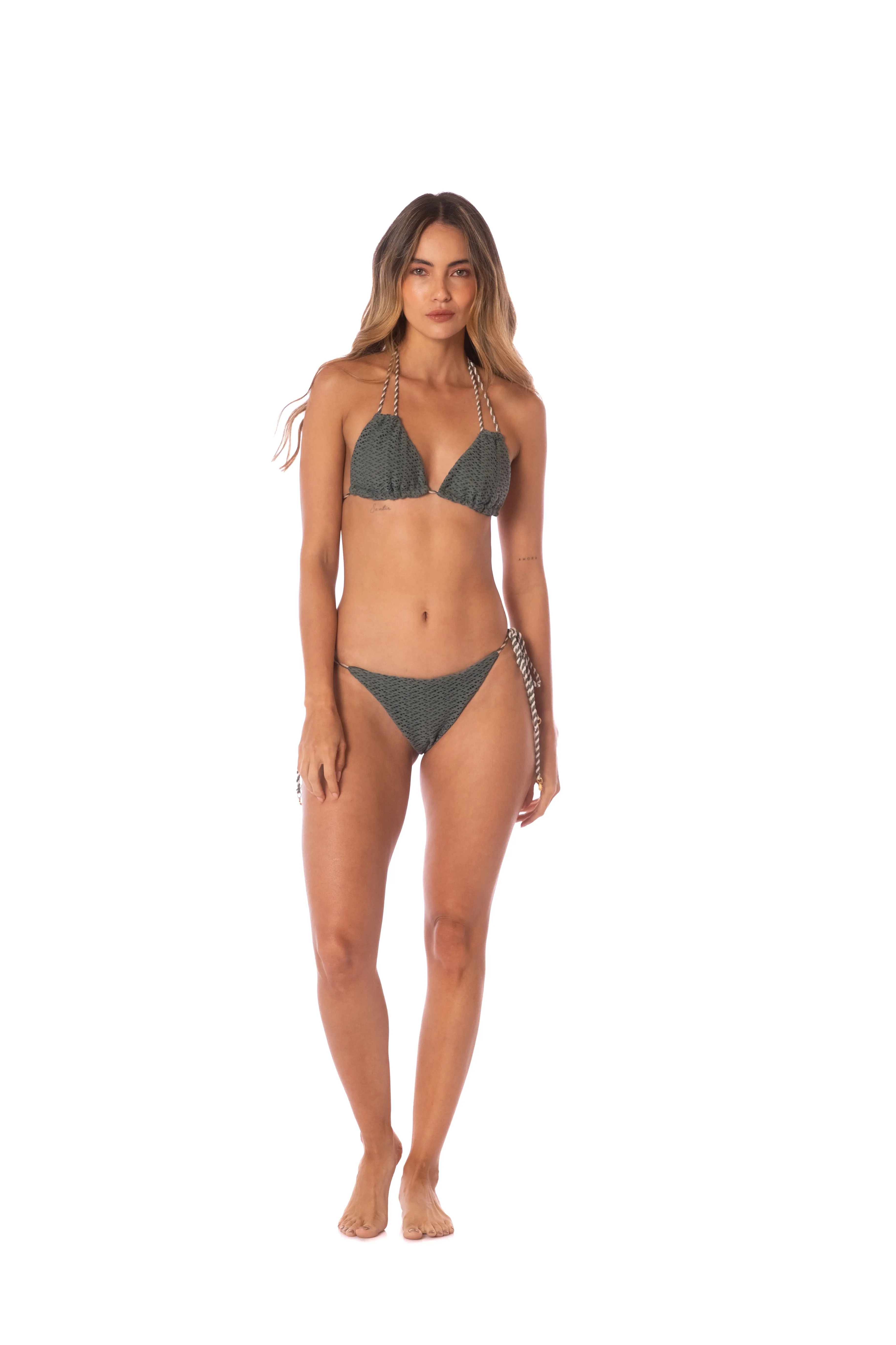 I'm Military Bikini Top