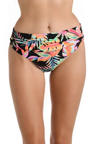La Blanca Best Escape Shirred Band Hipster Bottom