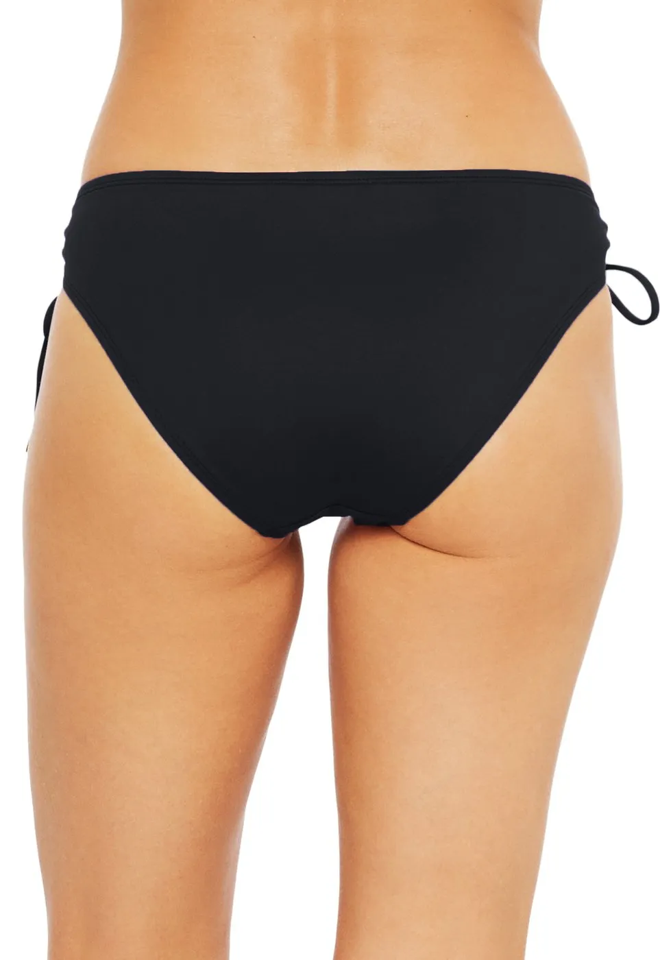 La Blanca Black Adjustable Loop Hipster Bottom