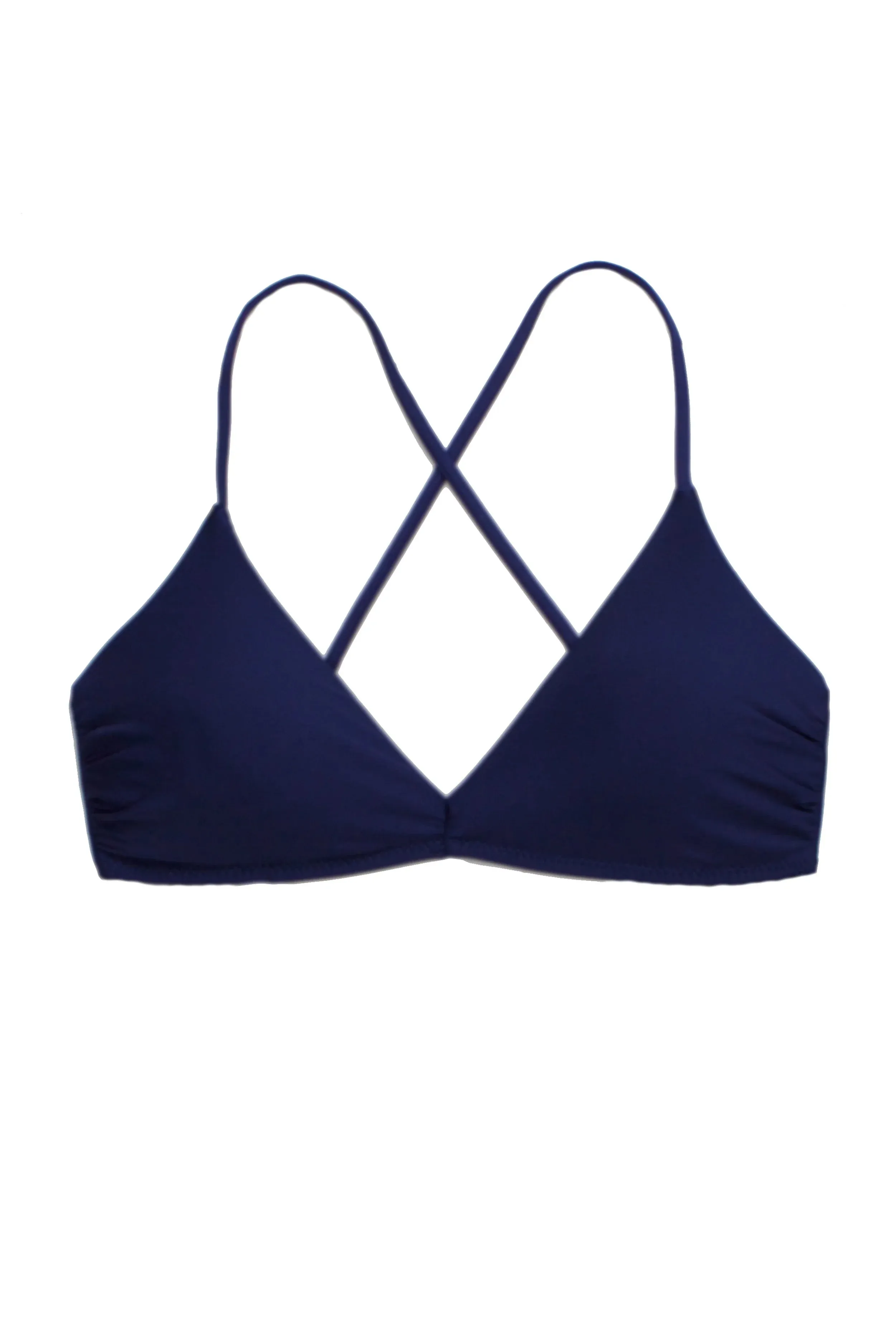 Lace Back Bralette  |  Navy