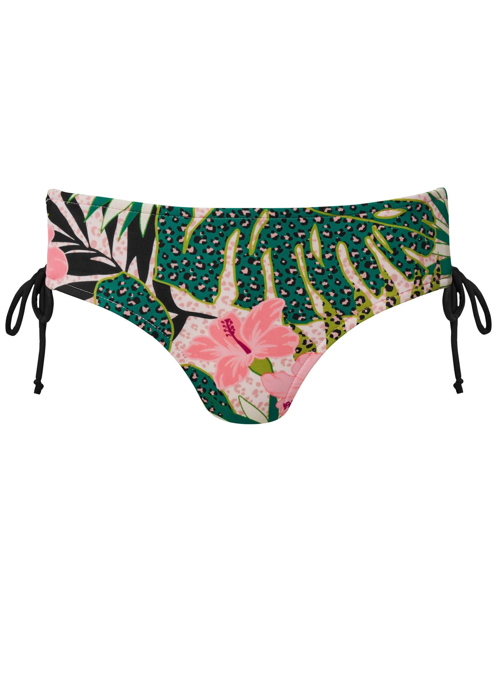 Lattice Side Bikini Bottom - Tropical Tease