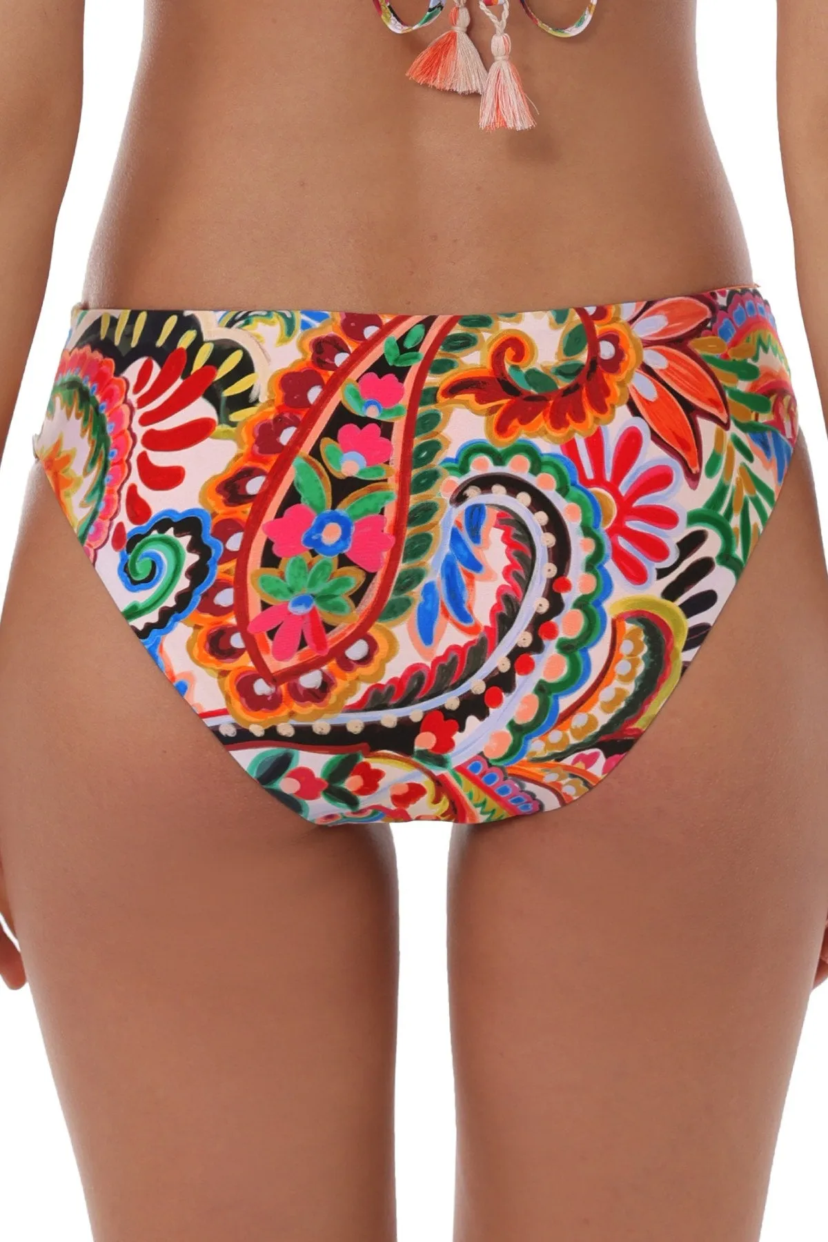 Lucky Brand Tropical Paisley Hipster Bottom