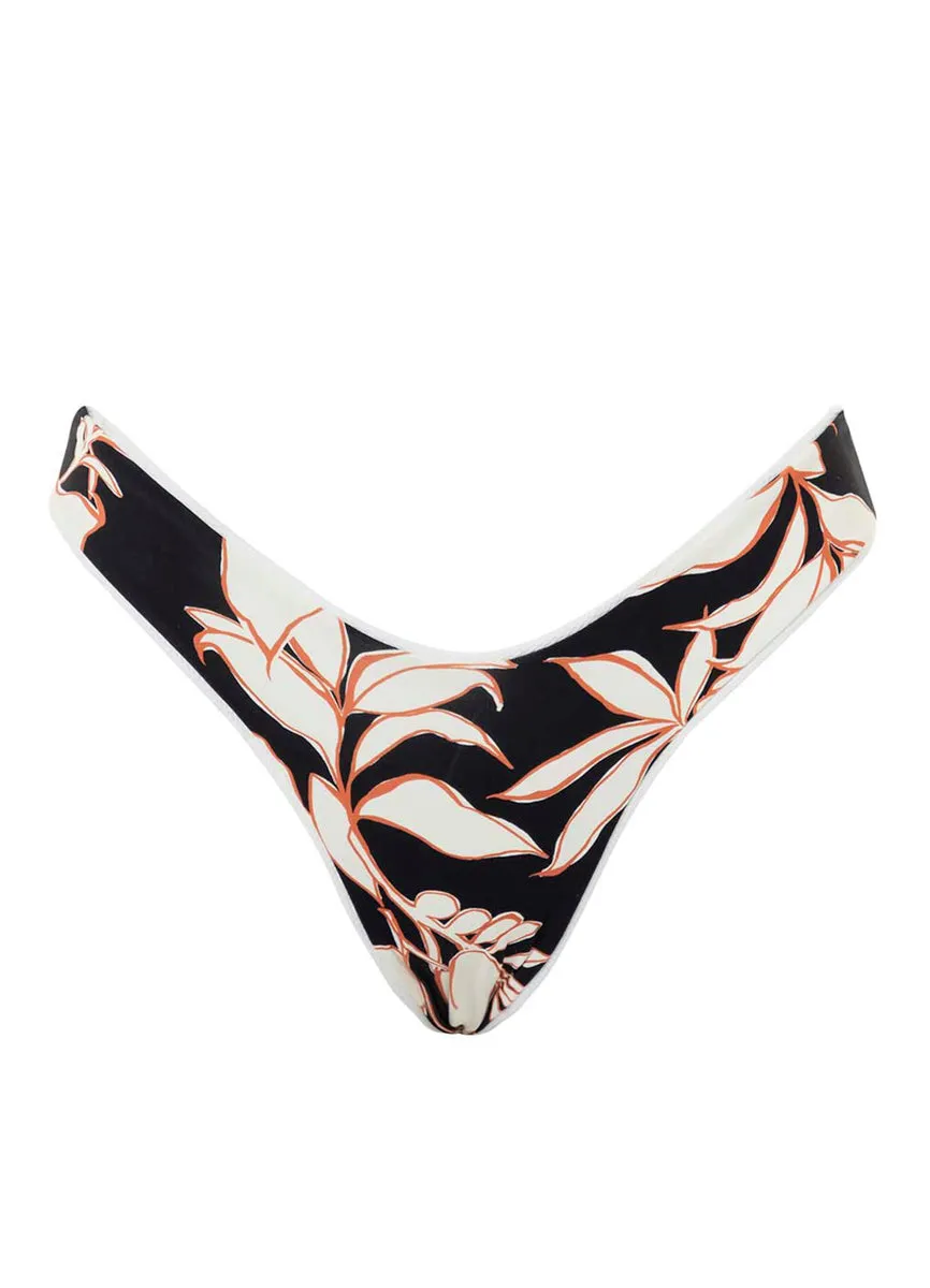 Maaji Antique White Valery Double V Bikini Bottom