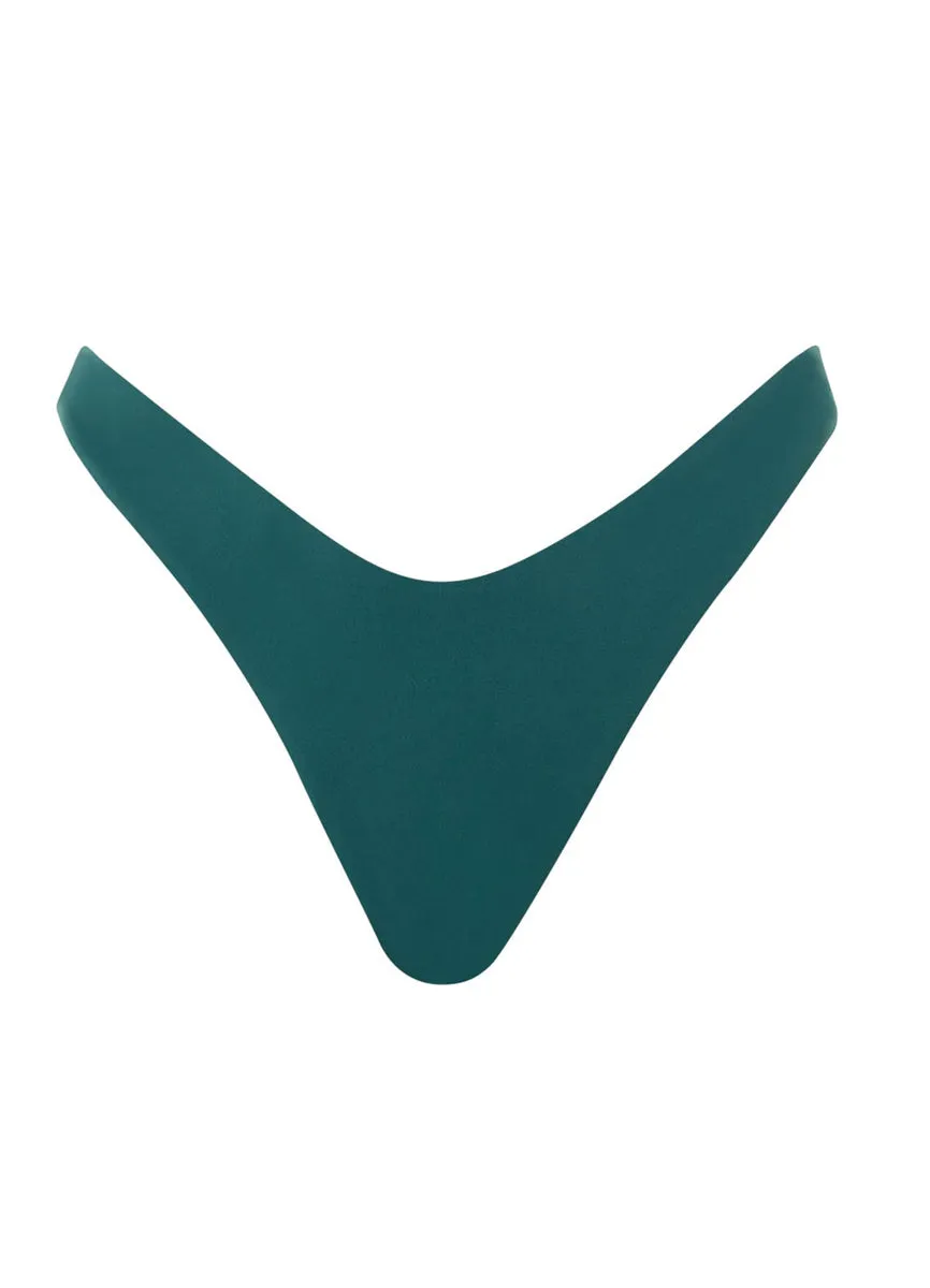 Maaji Brunswick Green Splendour High Leg Bikini Bottom