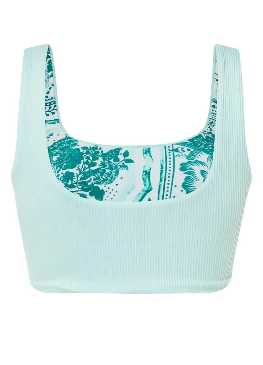 Maaji Fair Aqua Izzy Sporty Bralette Bikini Top