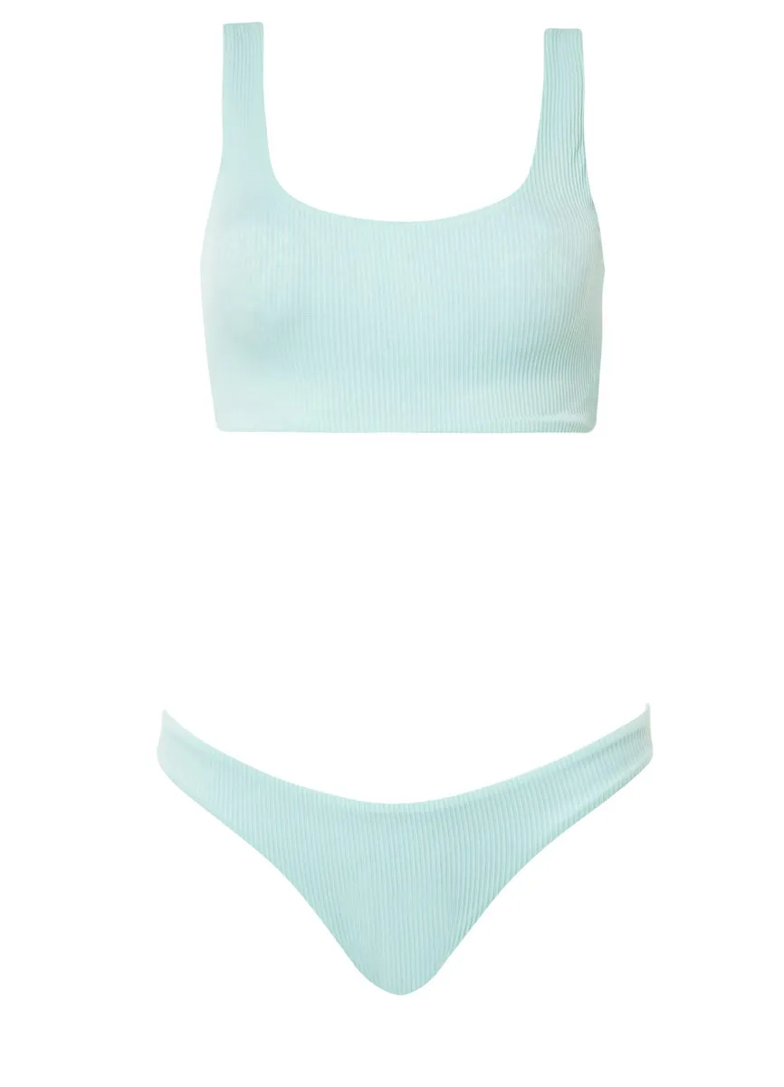 Maaji Fair Aqua Izzy Sporty Bralette Bikini Top