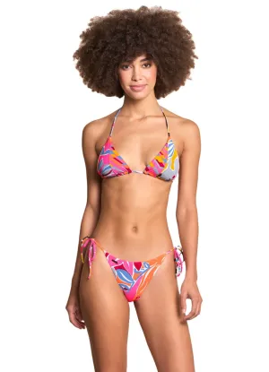 Maaji Jungle Rain Edge Sliding Triangle Bikini Top