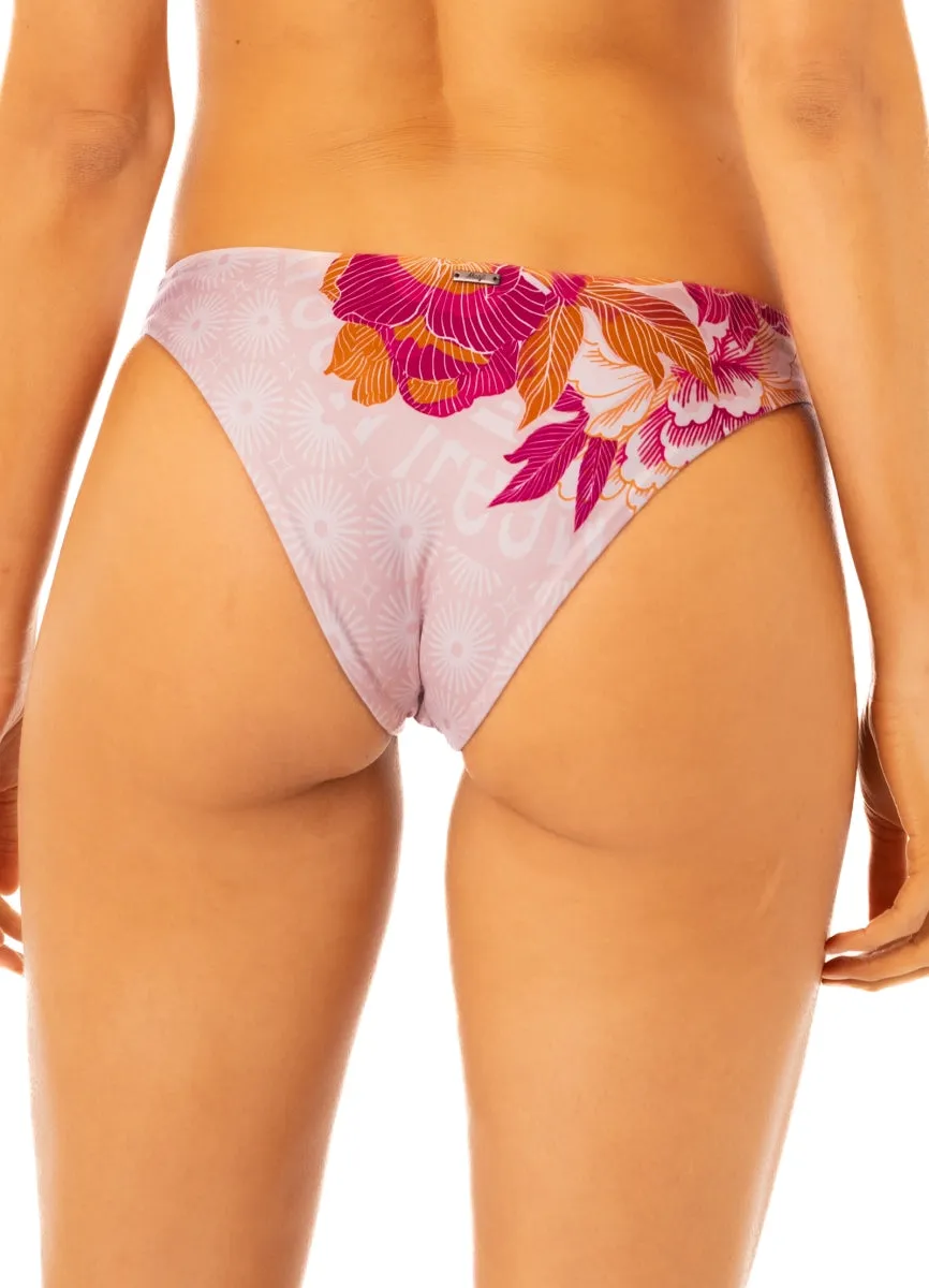 Maaji Mexican Floral Flirt Thin Side Bikini Bottom
