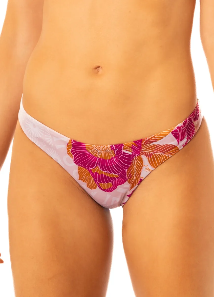 Maaji Mexican Floral Flirt Thin Side Bikini Bottom