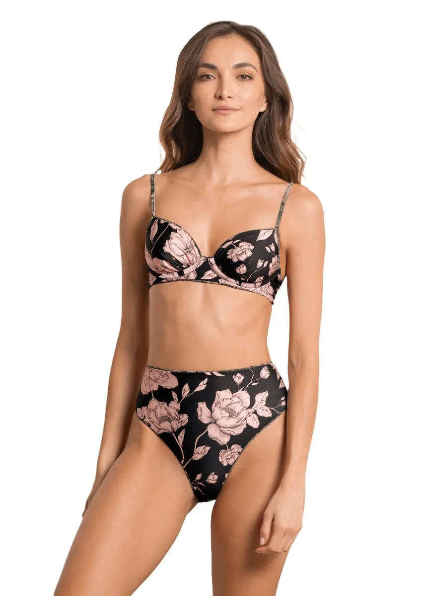 Maaji Python Vitto High Rise/High Leg Bikini Bottom