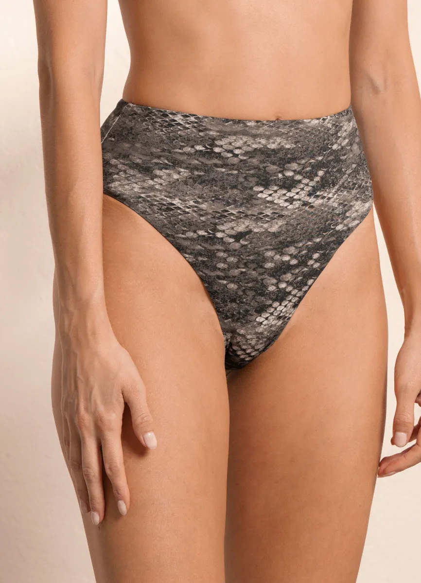 Maaji Python Vitto High Rise/High Leg Bikini Bottom