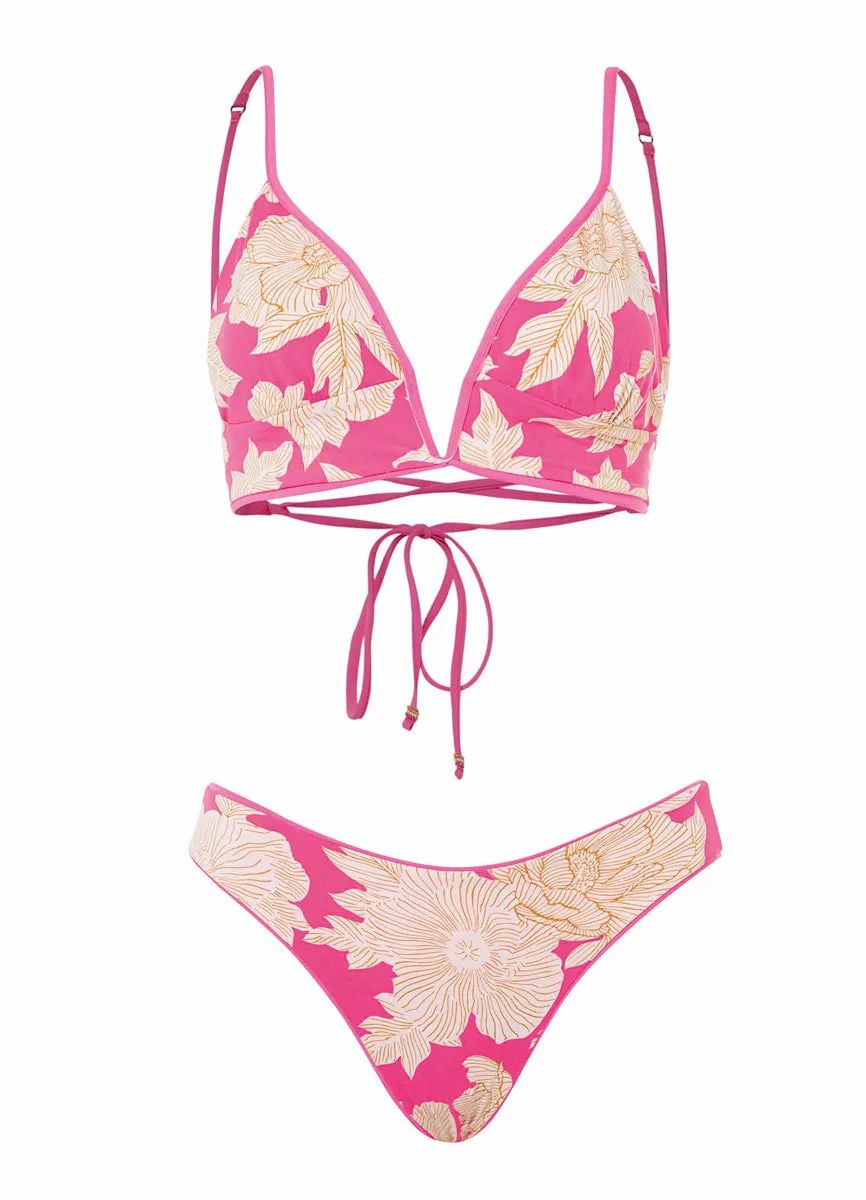 Maaji Radiant Pink Sublimity Classic Bikini Bottom