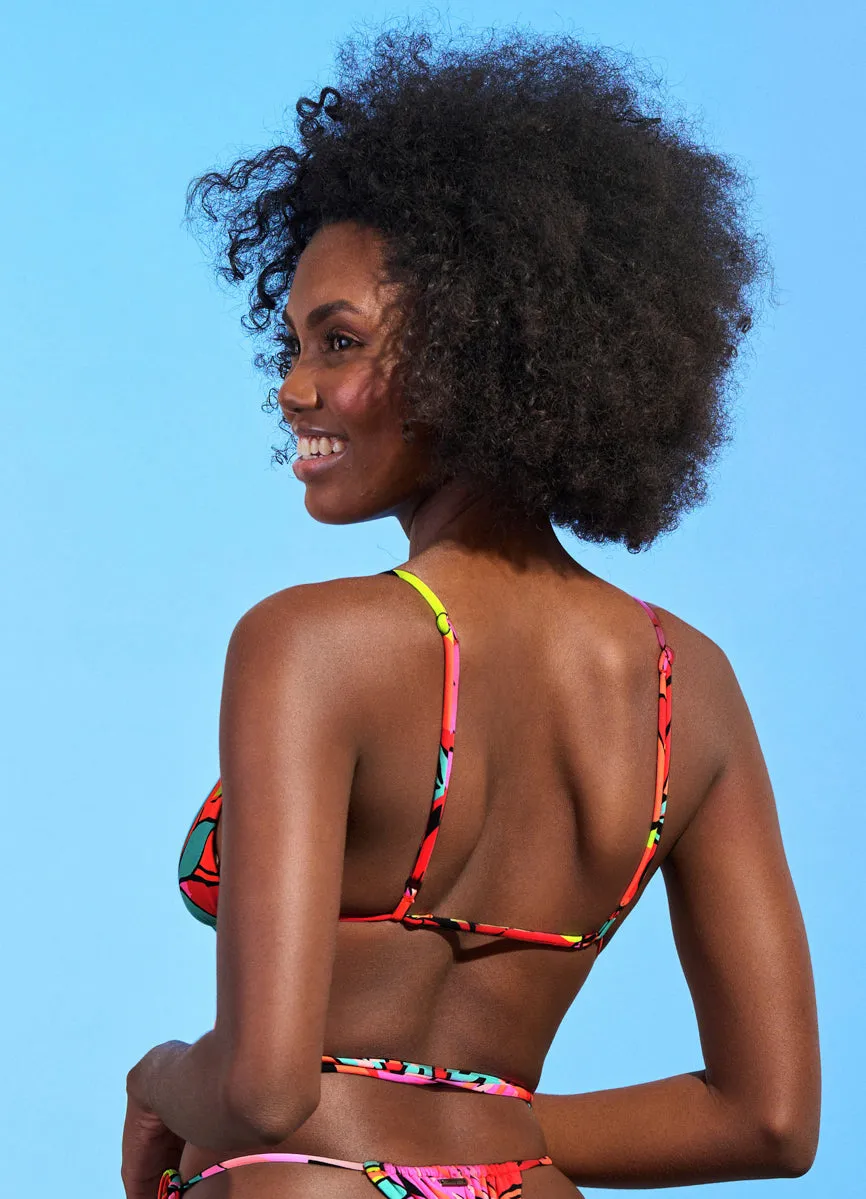Maaji Rainforest Coco Sliding Triangle Bikini Top