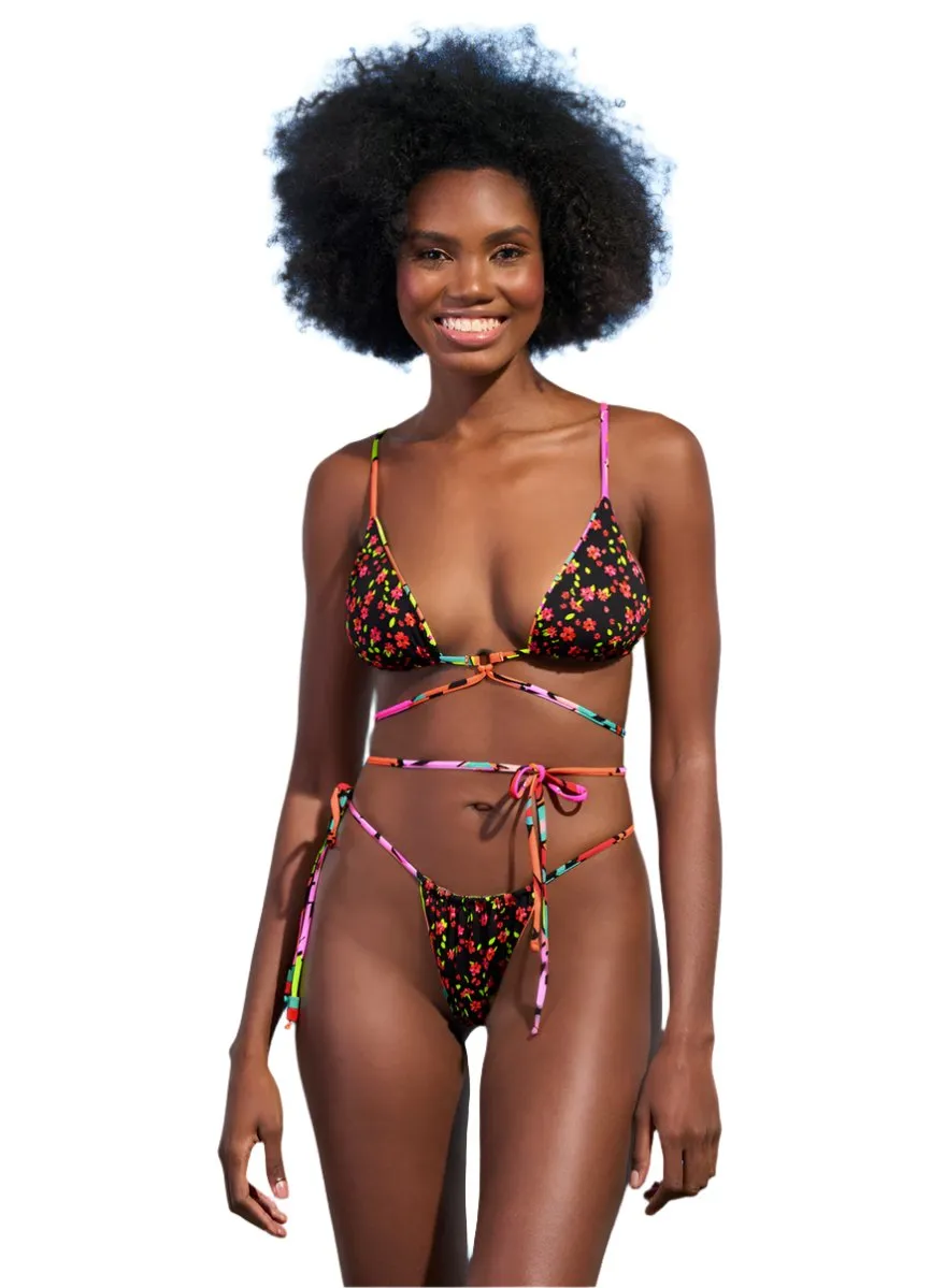 Maaji Rainforest Coco Sliding Triangle Bikini Top