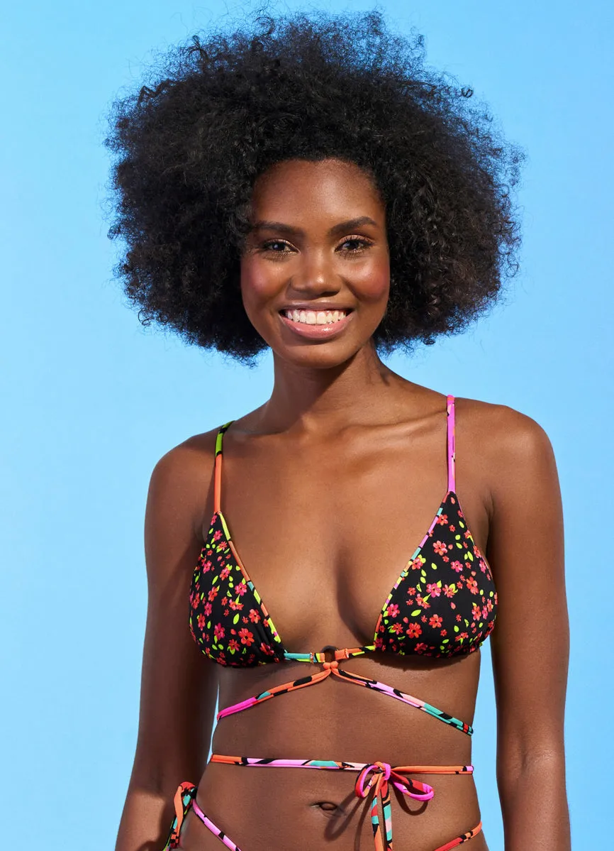 Maaji Rainforest Coco Sliding Triangle Bikini Top