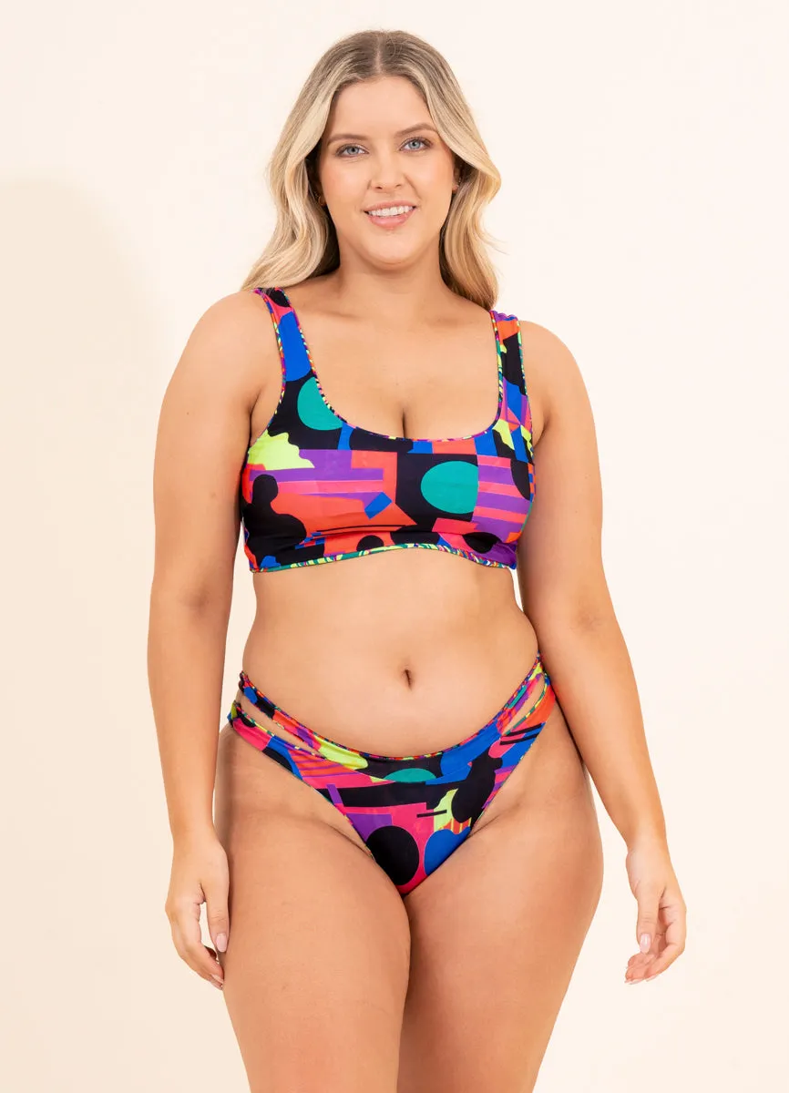 Maaji Rhapsody Lizzy Sporty Bralette Bikini Top