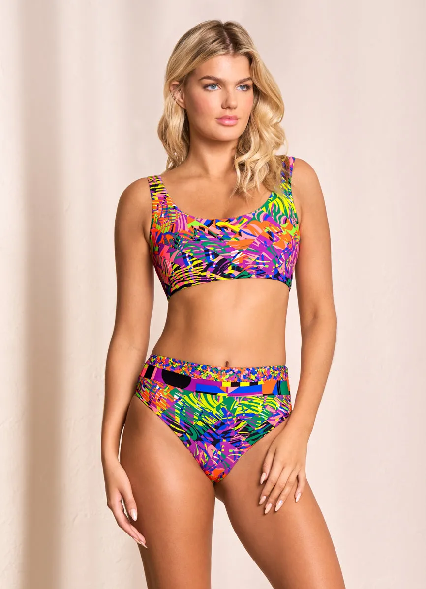 Maaji Rhapsody Lizzy Sporty Bralette Bikini Top