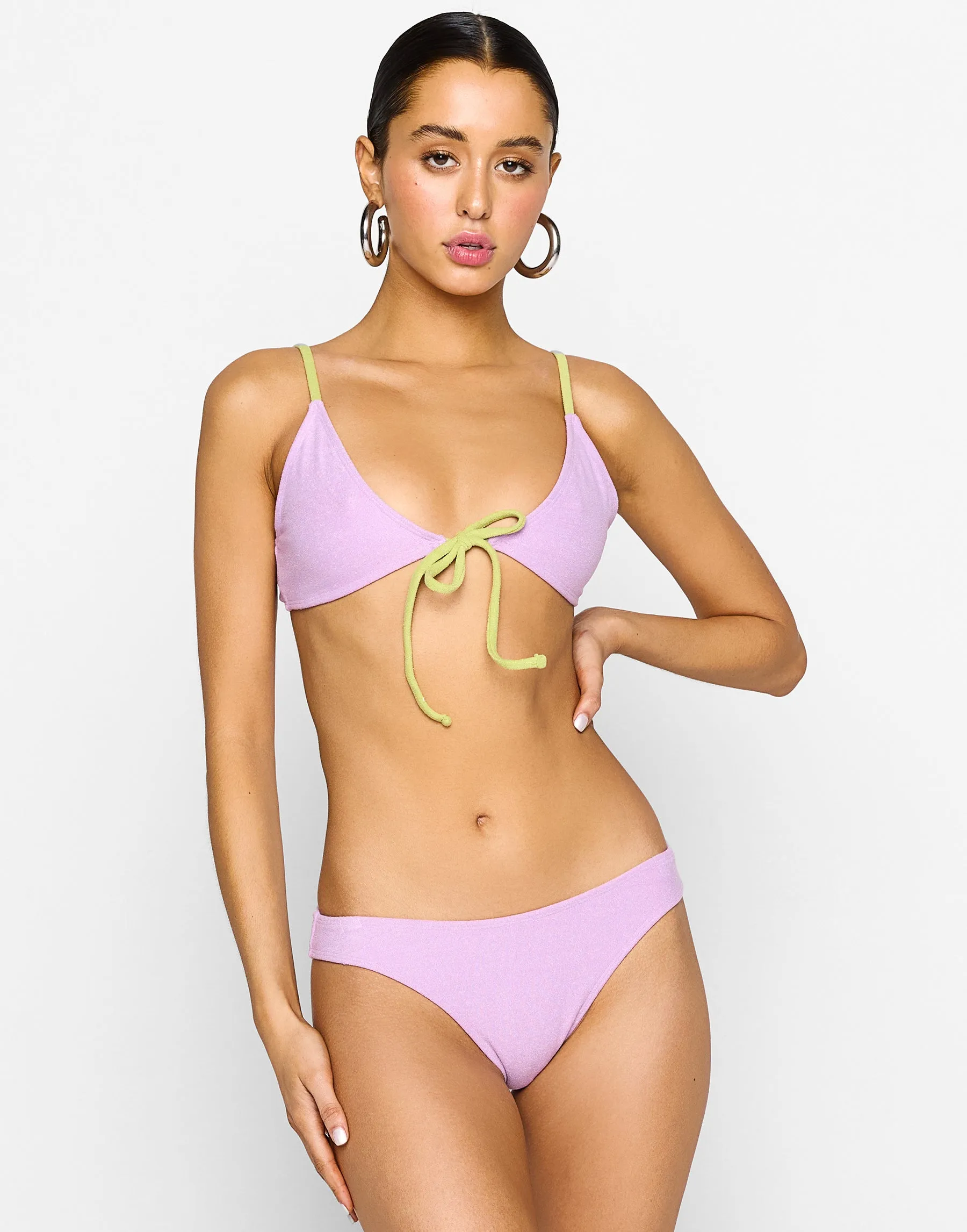 Margot Bralette Top by Summer Haus - Lavender