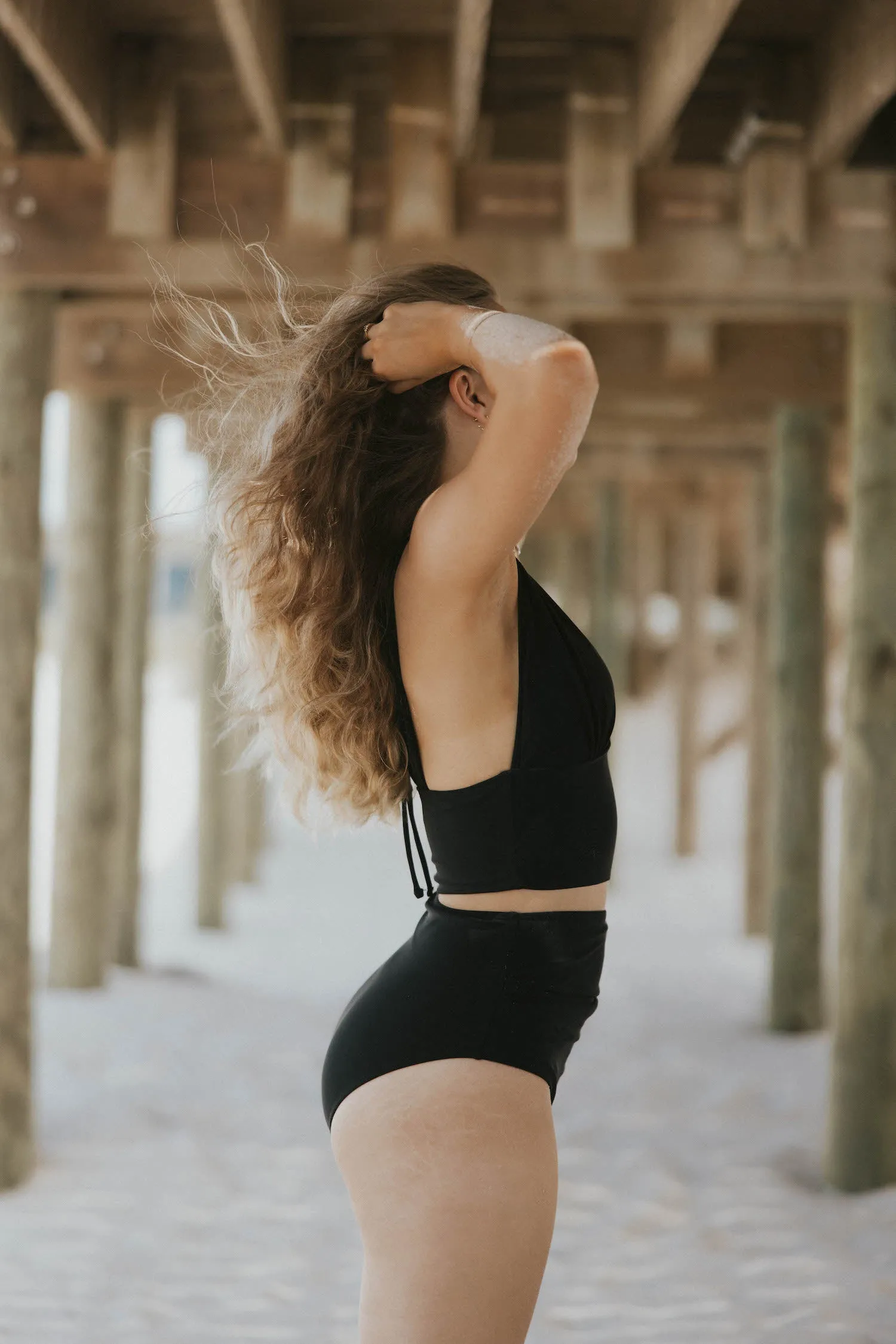 Midnight High-Waisted Bottoms