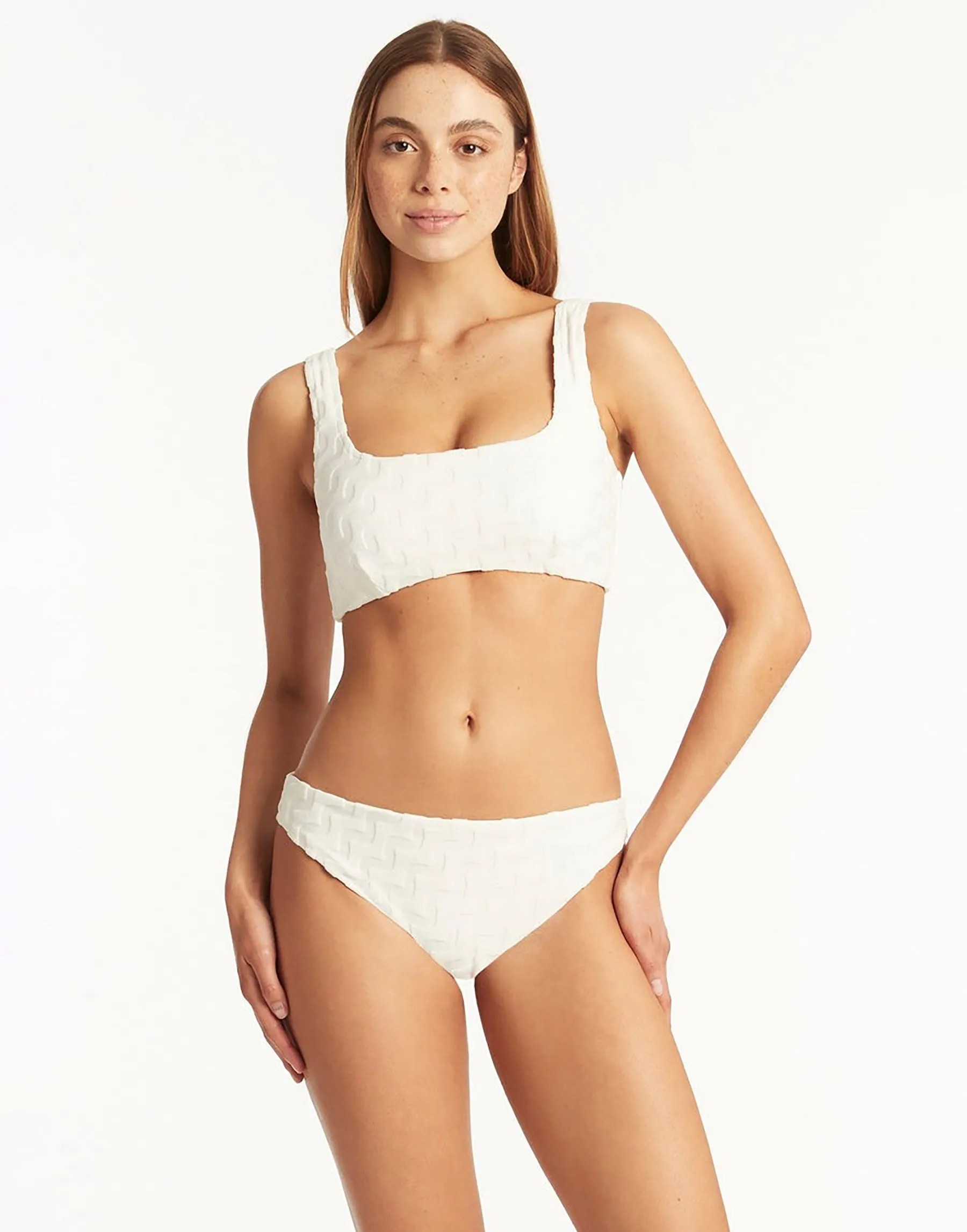 Oceano Regular Cheeky Bottom by Sea Level - White