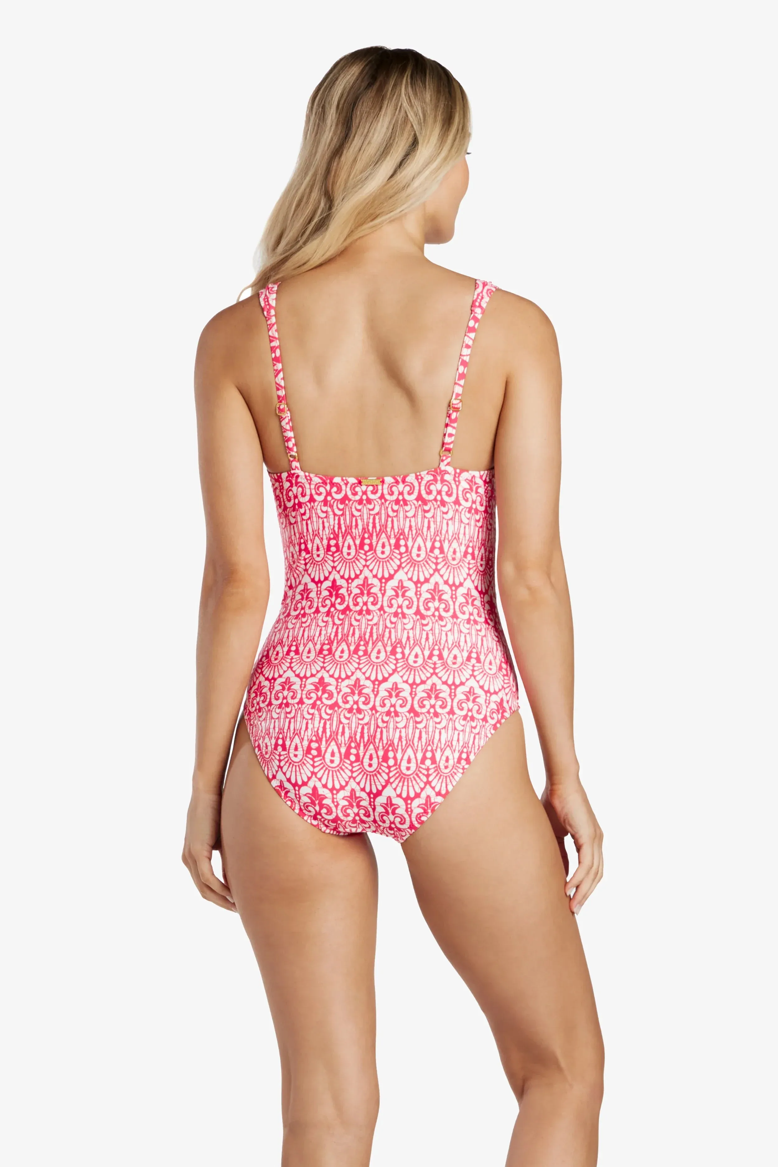 Olivia One-Piece  |  Island Batik Pink