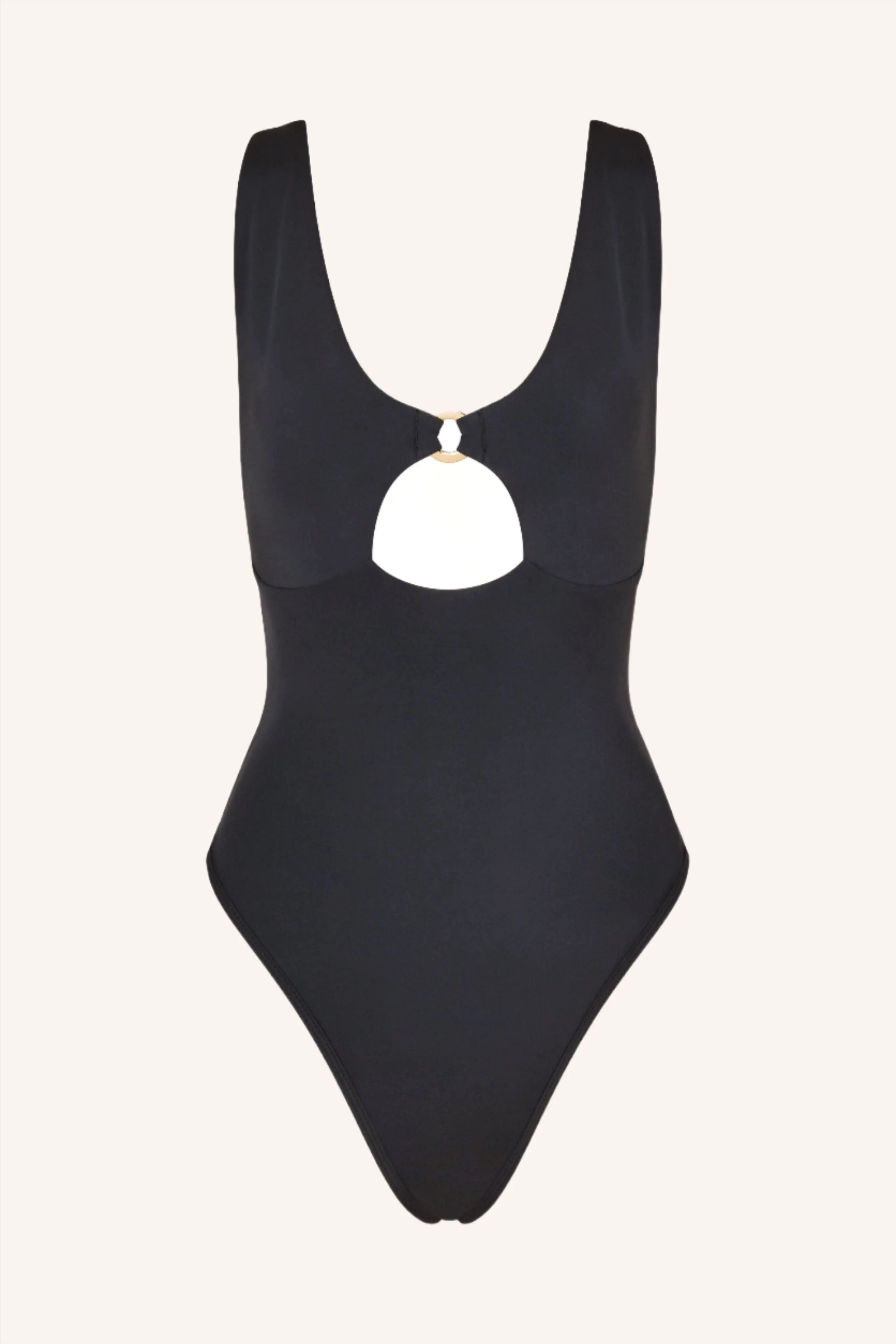 One Piece Cutout White