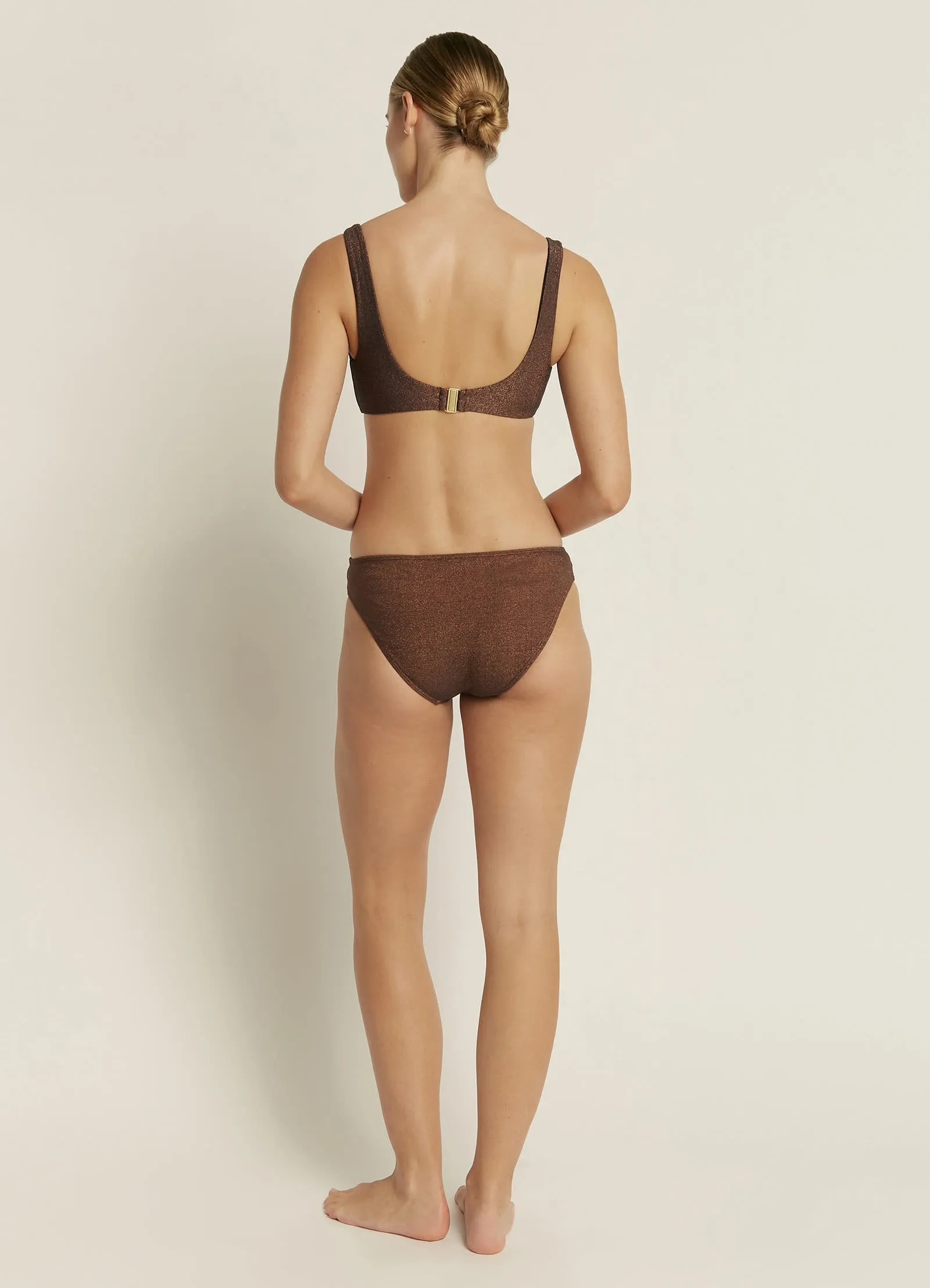 Paloma Mid Pant - Black/Copper