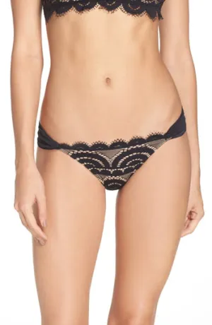 PQ Swim Midnight Lace Fanned Full Bottom