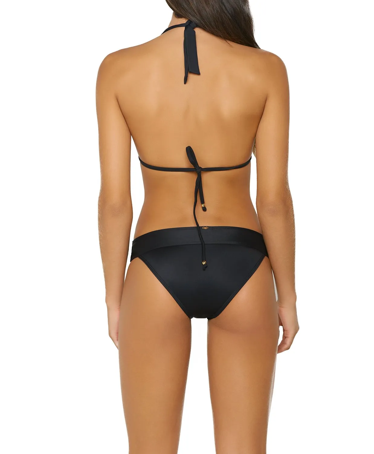 PQ Swim Midnight Lace Halter Top