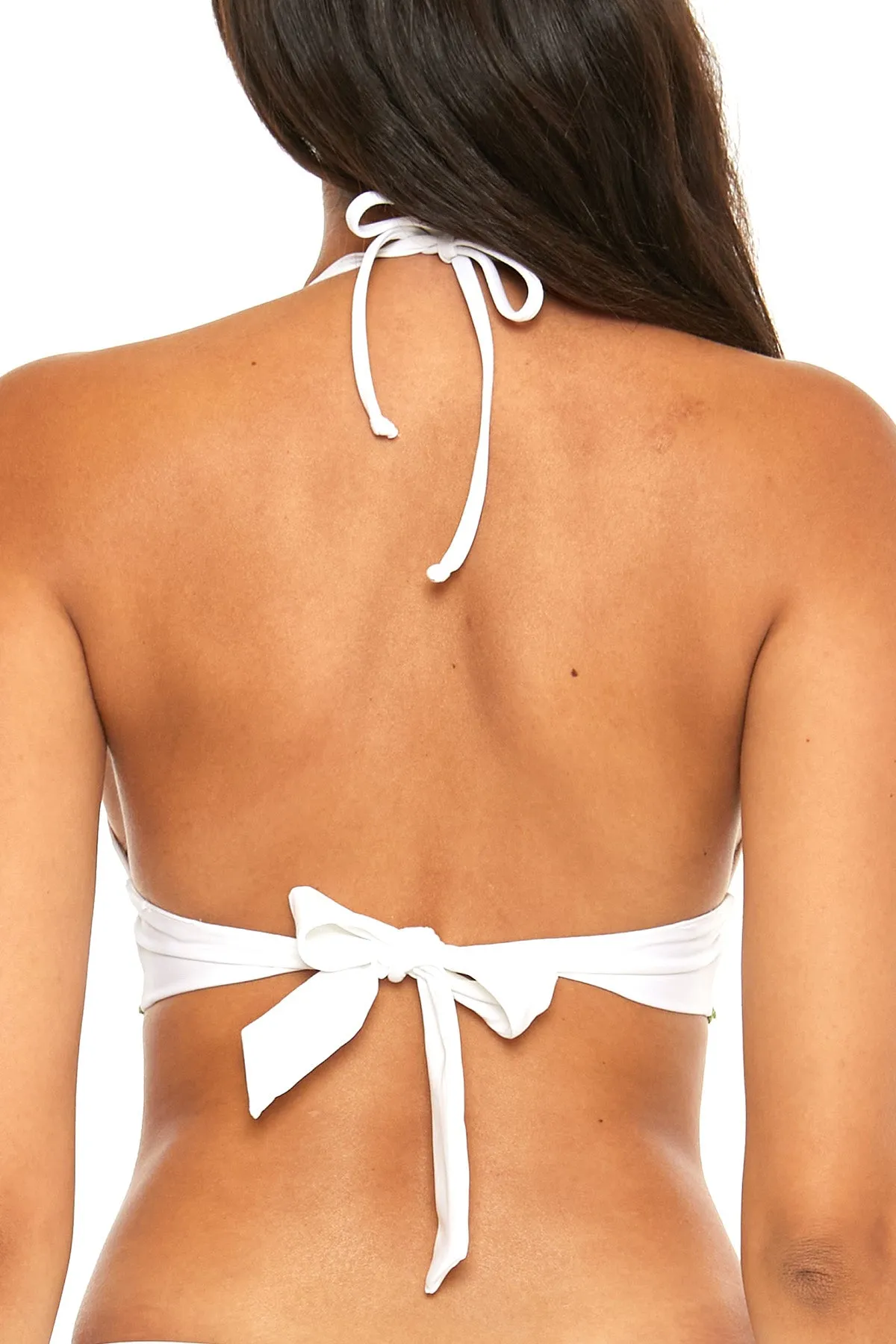 SALE Becca Layla White Halter Top