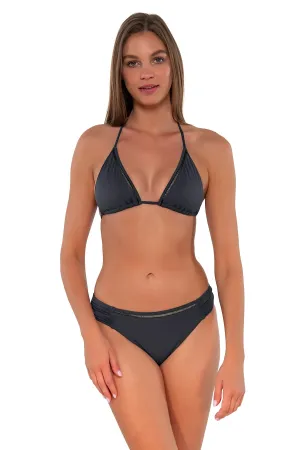SALE Sunsets Slate Seagrass Texture Laney Triangle Top
