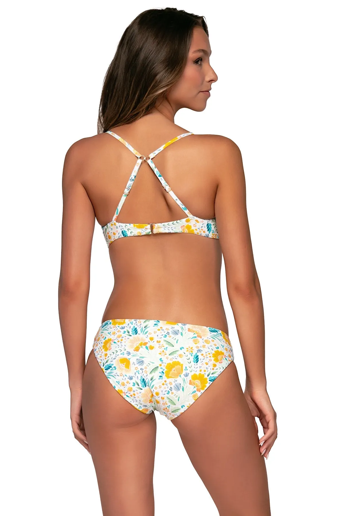 SALE Swim Systems Golden Poppy Avila Underwire Top