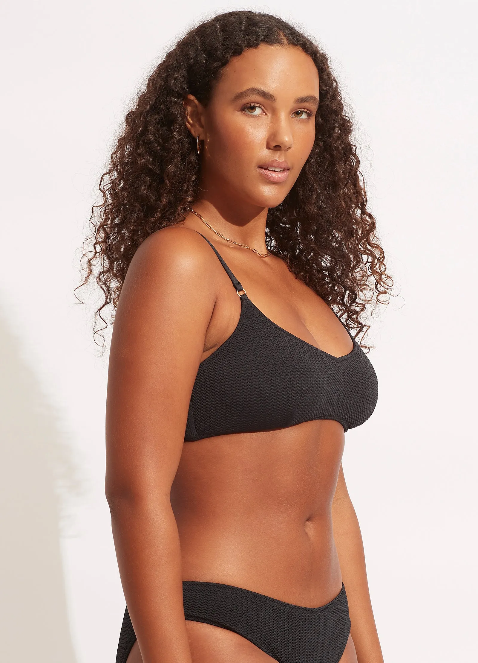 Sea Dive Bralette - Black
