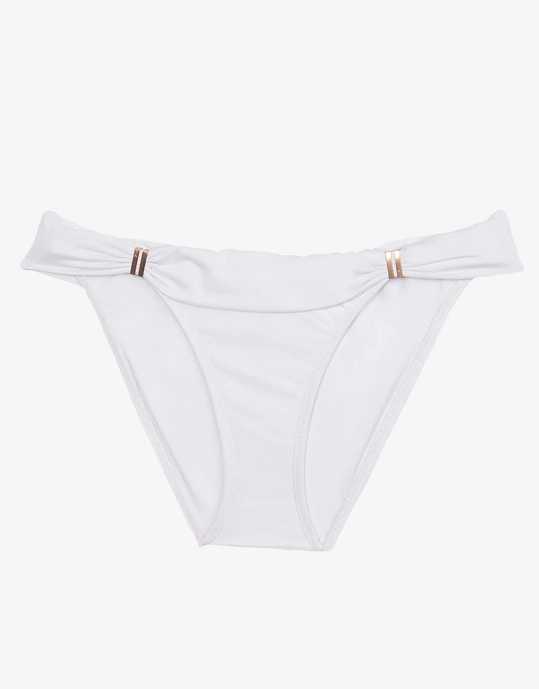 Signature Bia Tube Full Bikini Pant - White