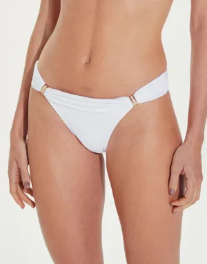 Signature Bia Tube Full Bikini Pant - White