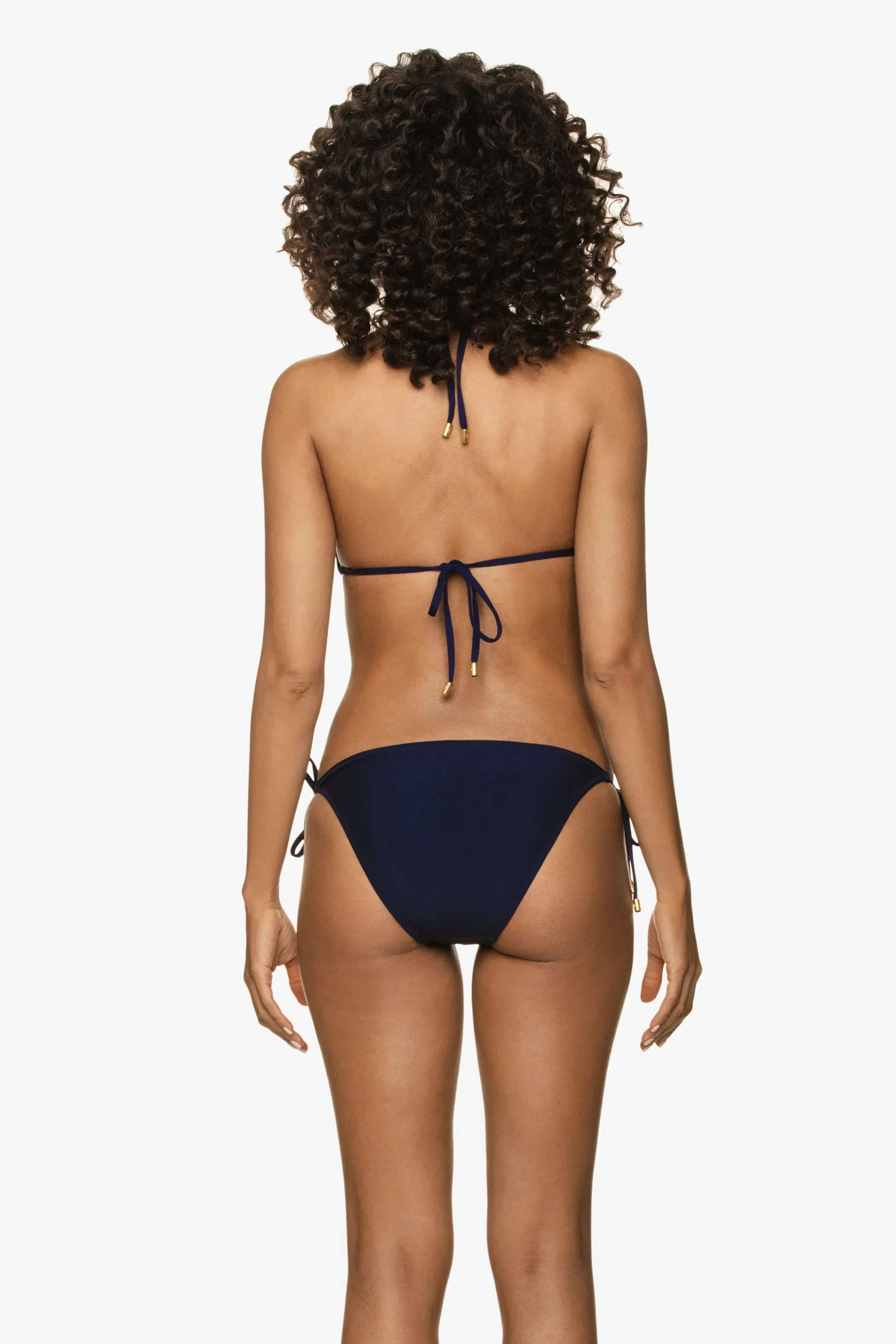 String Bikini Bottom  |  Navy