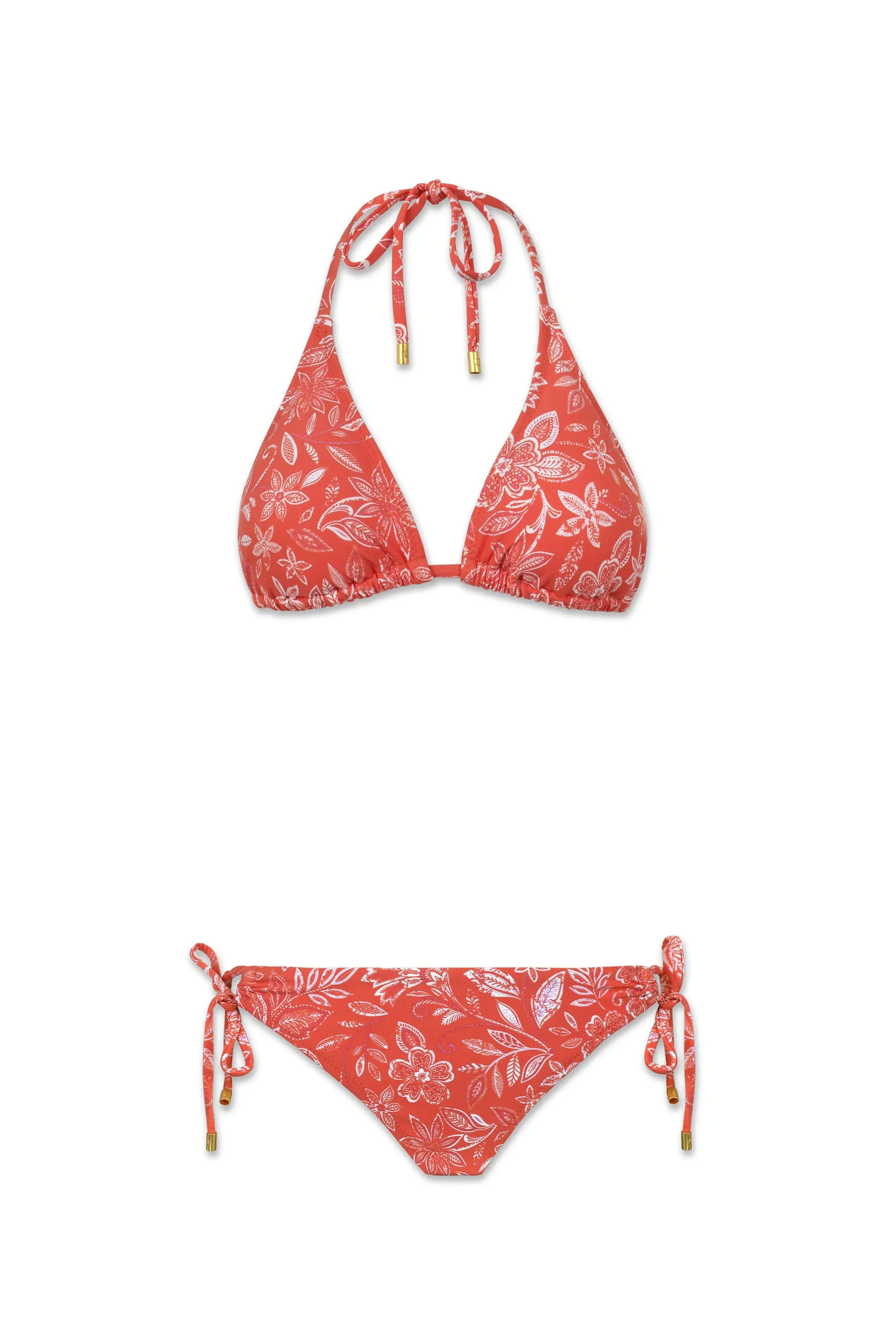 String Bikini Top  |  Gigi Floral