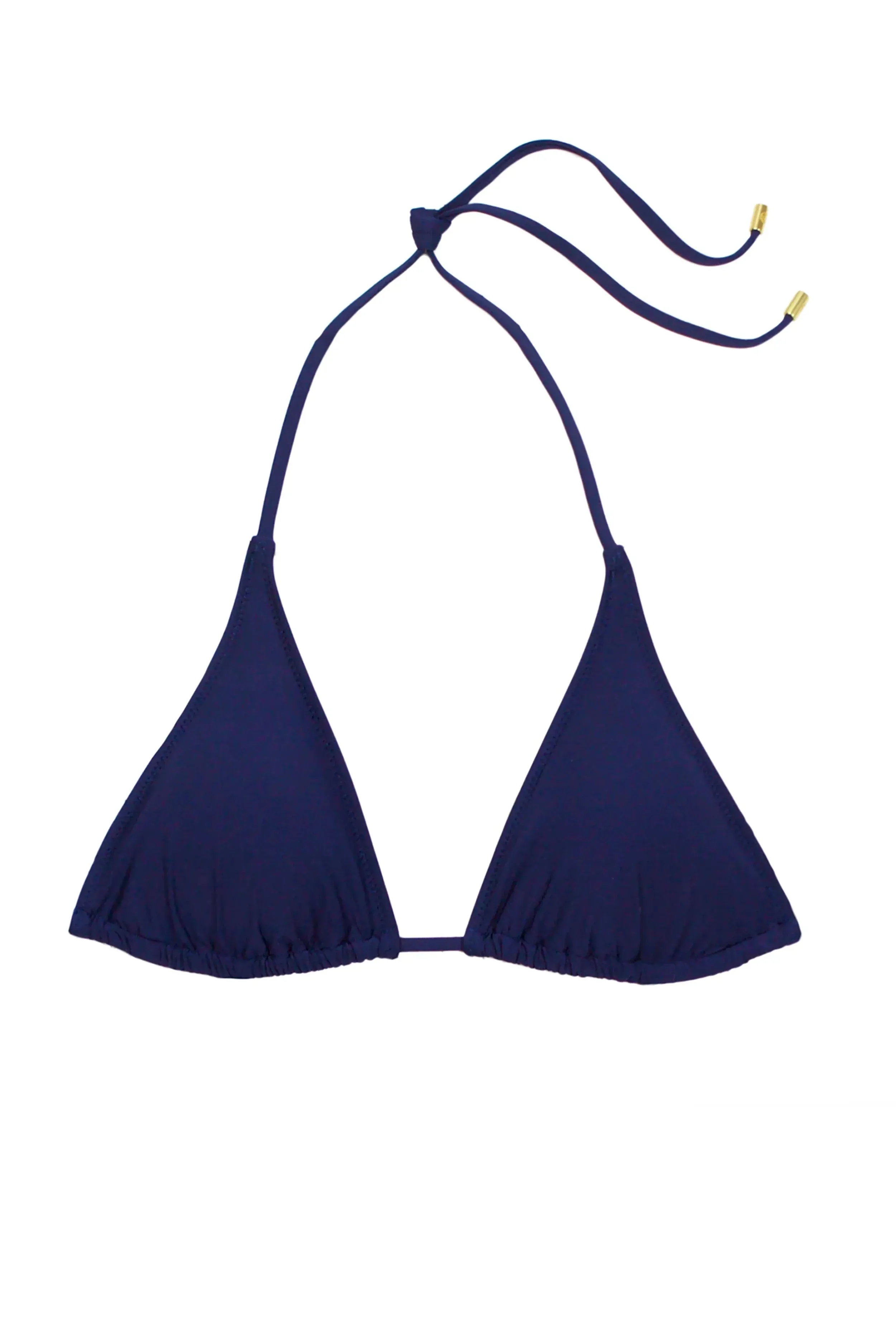 String Bikini Top  |  Navy
