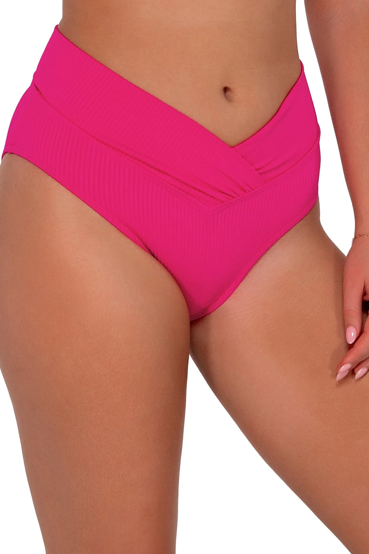 Sunsets Begonia Sandbar Rib Summer Lovin' V-Front Bottom