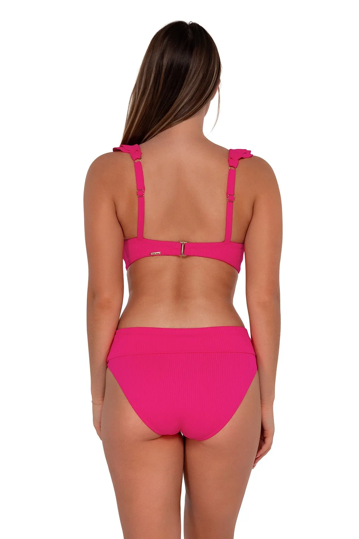 Sunsets Begonia Sandbar Rib Willa Wireless Top