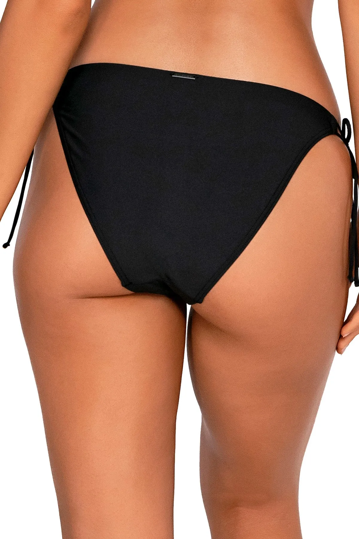Sunsets Black Everlee Tie Side Bottom