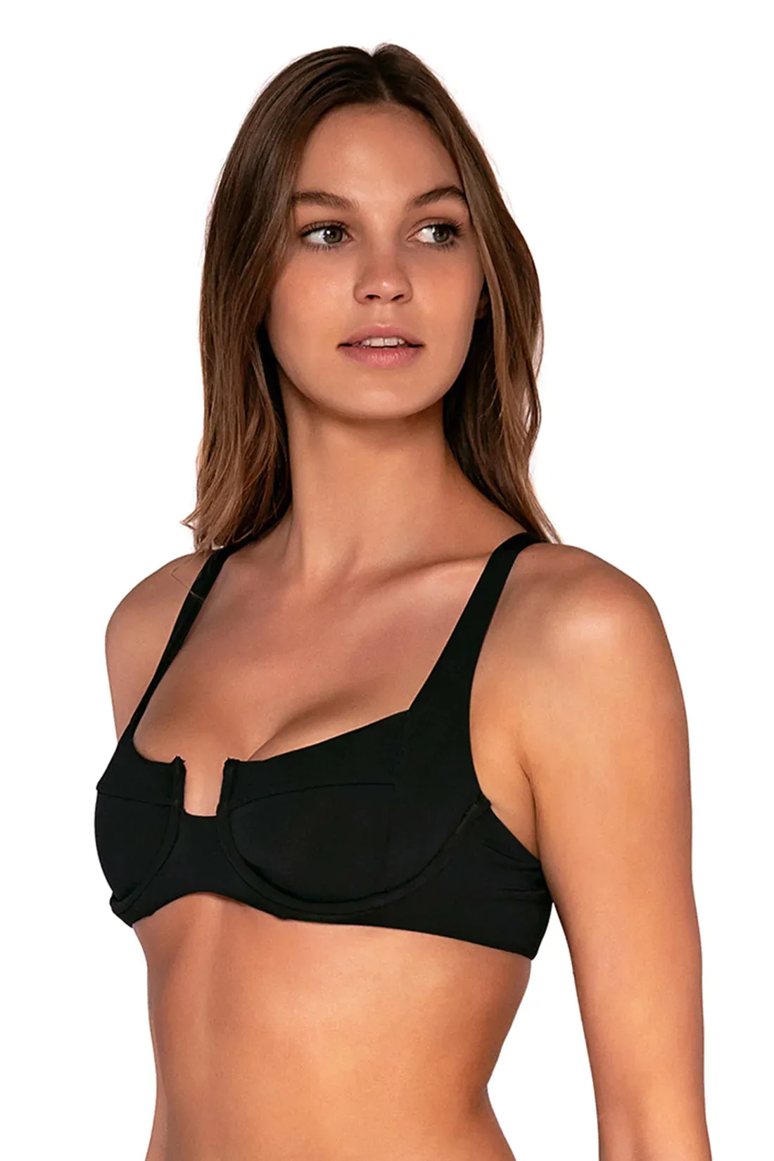 Sunsets Black Juliette Underwire Top